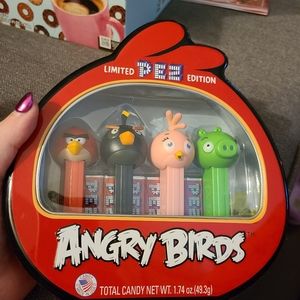 BNIB Limited Edition PEZ Angry Bird 4 piece set. Unopened